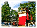鶴ヶ崎、山神社の山車