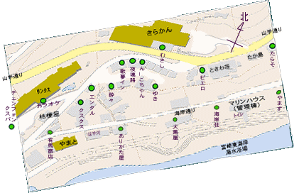 スナック・飲食 地図