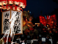 万灯祭り 山車
