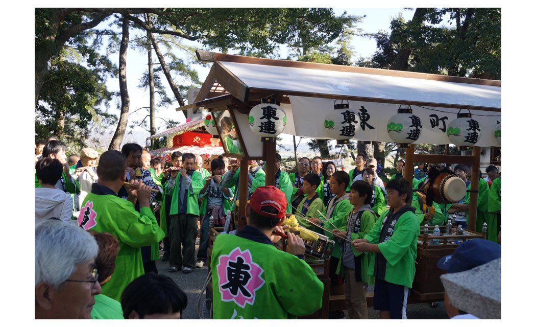 桜井神社のまつり囃子