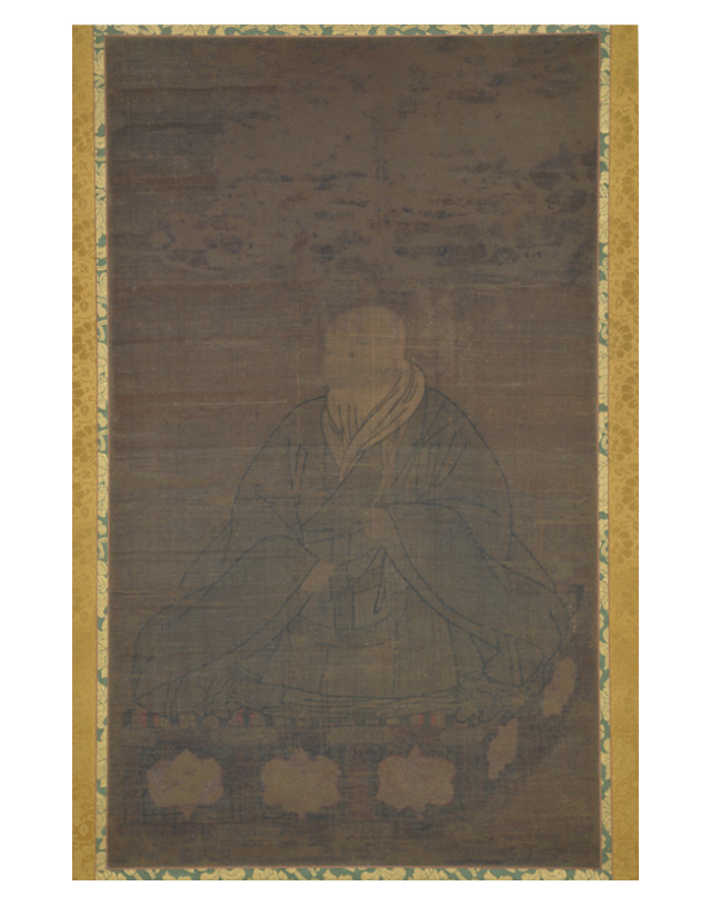 絹本著色 親鸞上人像