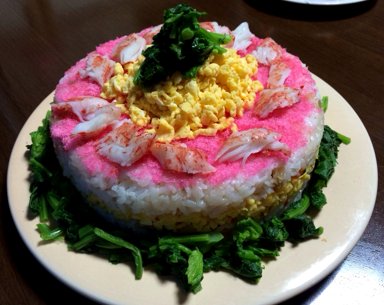 ケーキ寿司