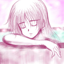 お風呂でおねむ:未投稿