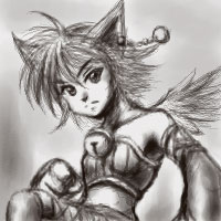 猫獣人:O