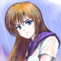 雨に濡れて:O
