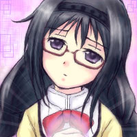 メガネの少女:O