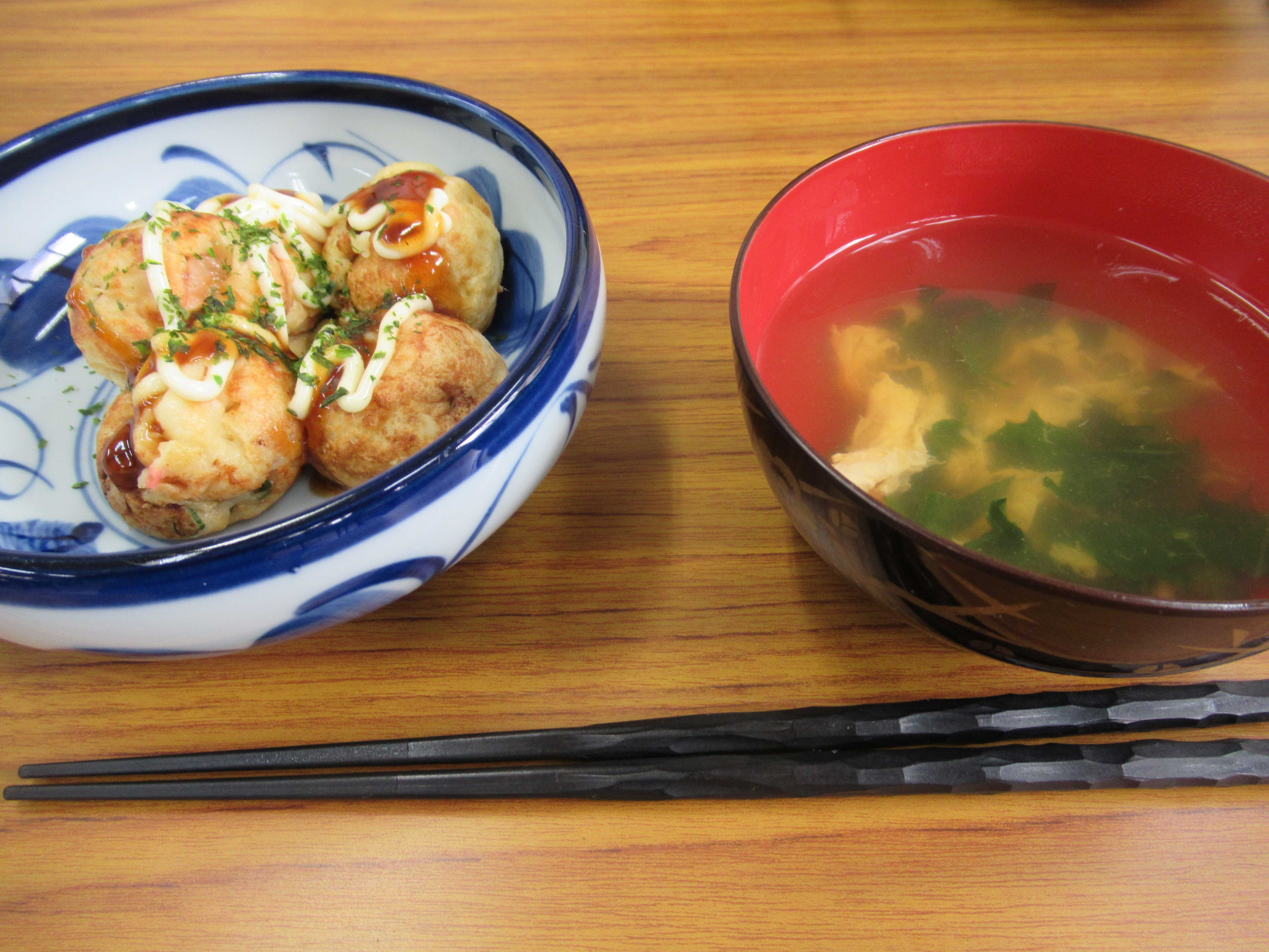 たこ焼きできあがり