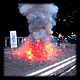 炸裂する爆竹