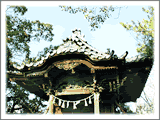連なる秋葉神社の屋根