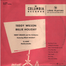 \TEDDY WILSON AND BILLIE HOLIDAY \