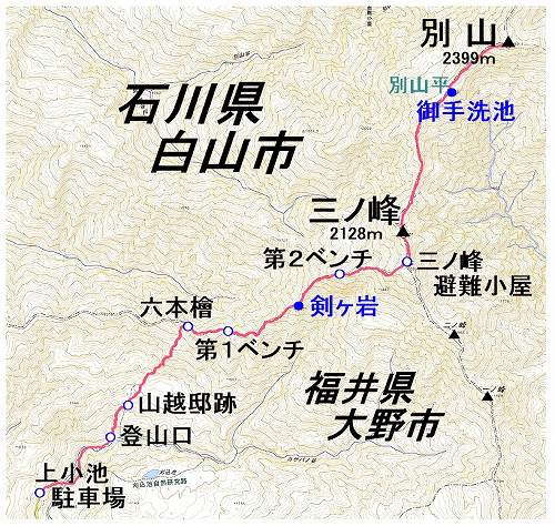 別山マップ