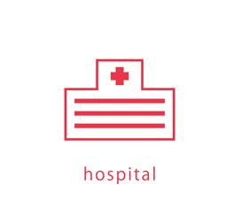 ピクトグラム hospital