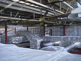 空調ダクト保温工事