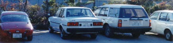 古い車たち