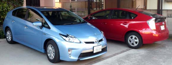 2台のPRIUS