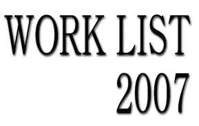 WORK LIST 2006 