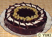 2000年しほリンの誕生日ケーキ。微妙にチョコじゃないかも