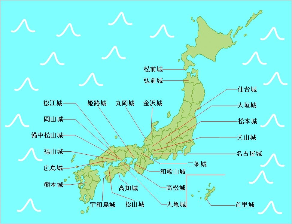 日本地図