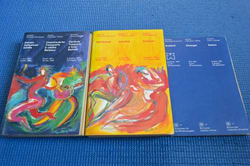 Schweiz Offizielles Kursbuch 1991-92