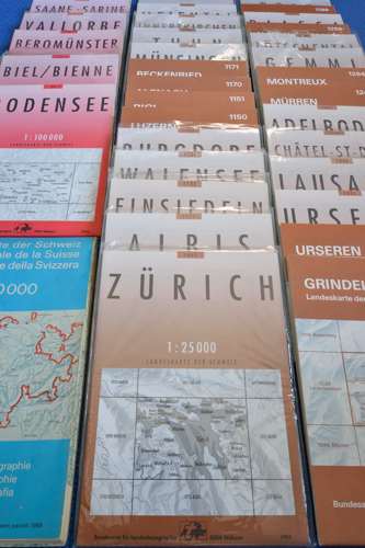 Landeskarte der Schweiz