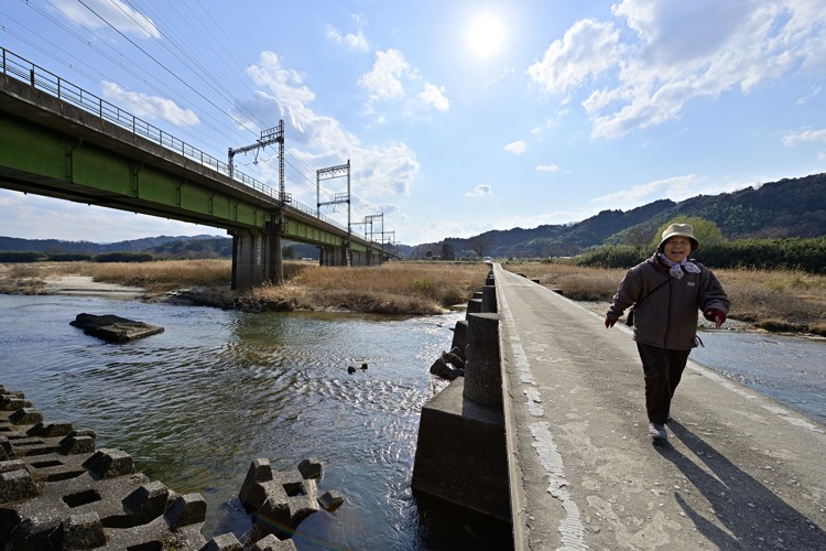 元気な沈下橋 元気な沈下橋